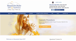 Desktop Screenshot of cosmeticsurgerywv.com