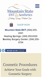 Mobile Screenshot of cosmeticsurgerywv.com
